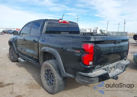 2023 Chevrolet Colorado 4Wd Short Box Zr2 from USA, damaged, VIN 1GCPTFEK6P1233825